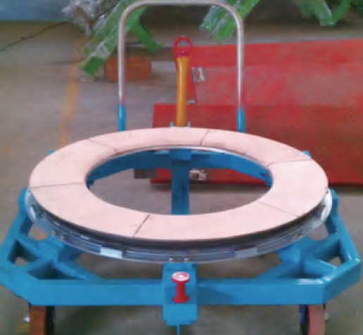 Raw Tire Horizontal Trolley